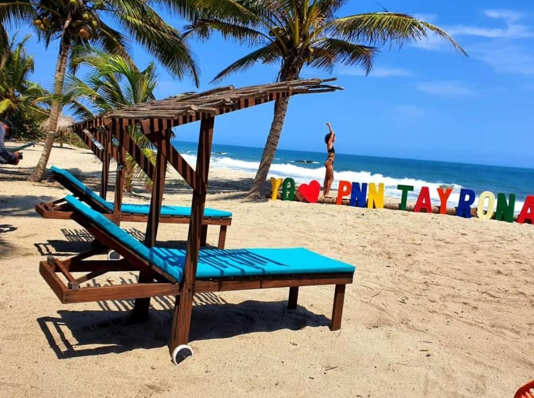 Camping Castilletes Parque Tayrona Acomodação com café da manhã El Zaino Exterior foto